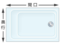 風呂ふたのサイズ